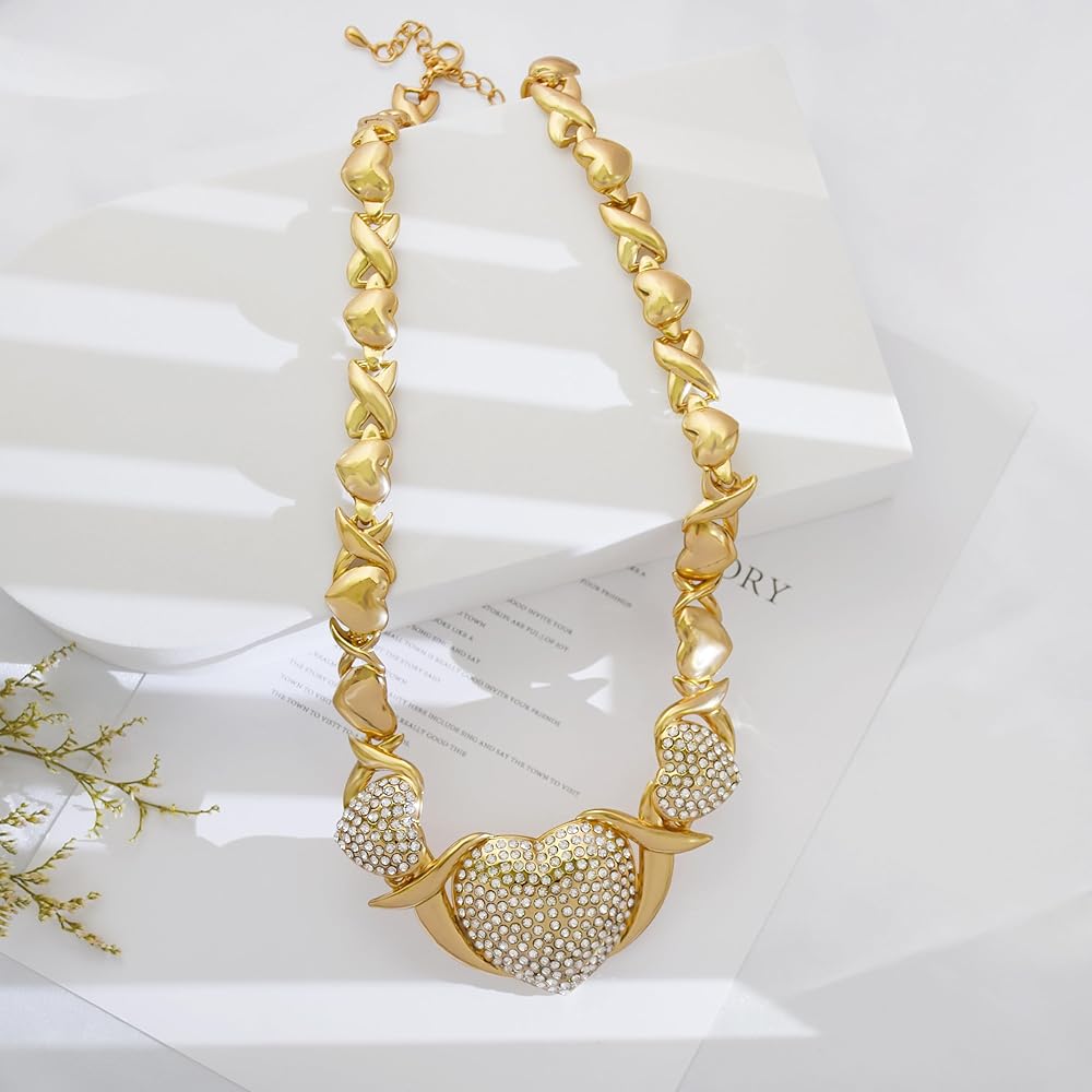 Amazon.com: Woman Jewelry Sets Woman Heart Necklaces